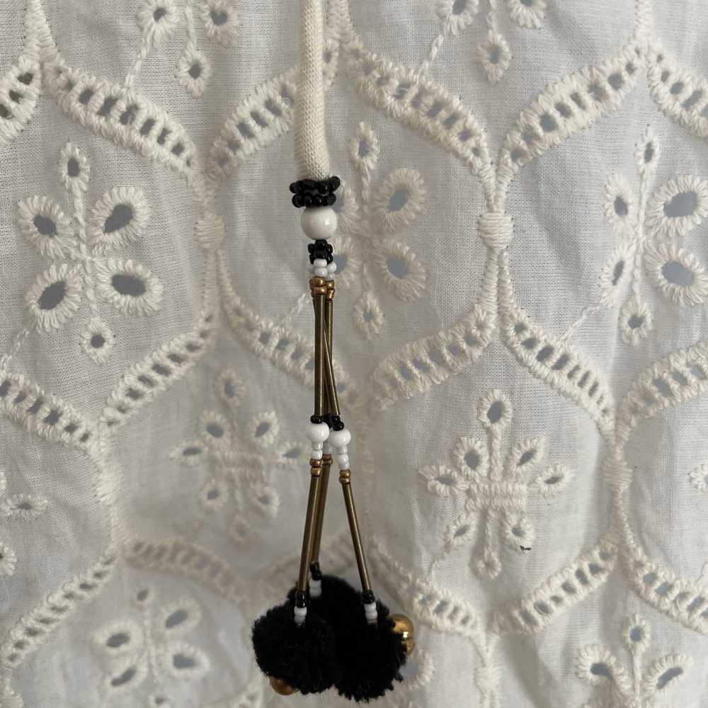 Anthropologie NWT beaded coverup dress - Picture 5 of 6
